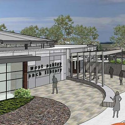 West Ashley Bees Ferry Library Rendering