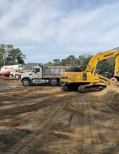 West Ashley Carwash Grading